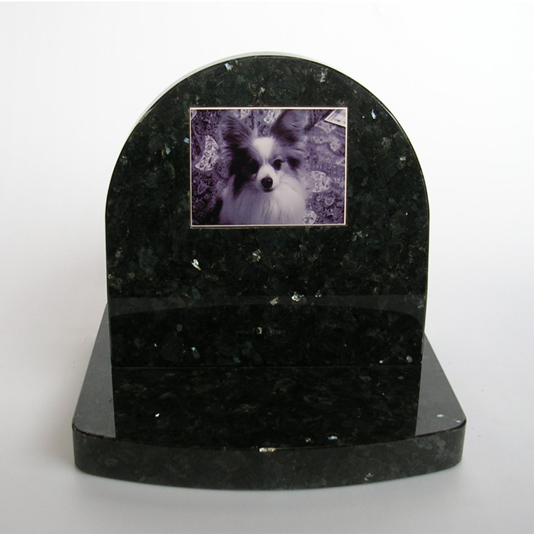 Granite Stone Monument Custom Headstones Memorial Dog Tombstone Personalized Cat Gravestone For Pets With Picture