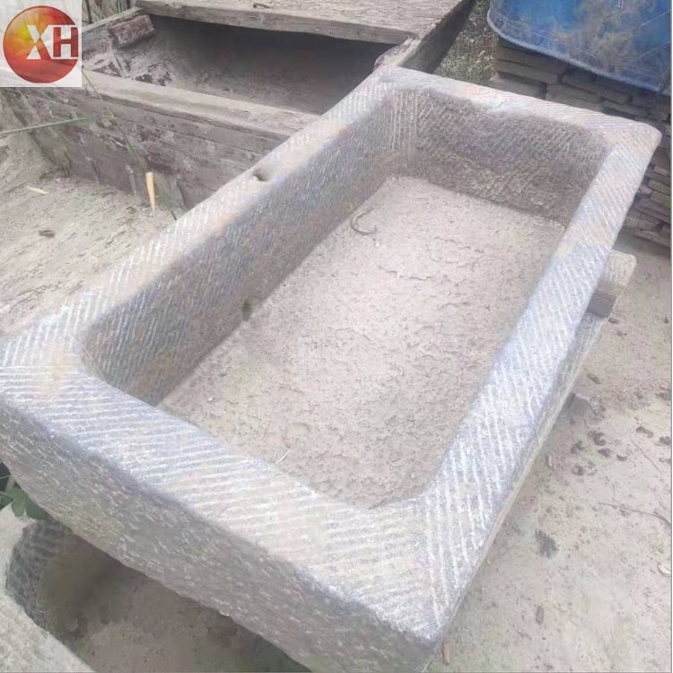 Wholesale Garden Decoration Natural Granite Old Stone Trough&Antique Animal Trough For Cow Or Pig Or House Water Stone Trough