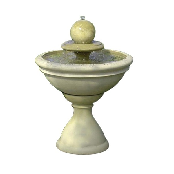 Magic round teapot water fountain