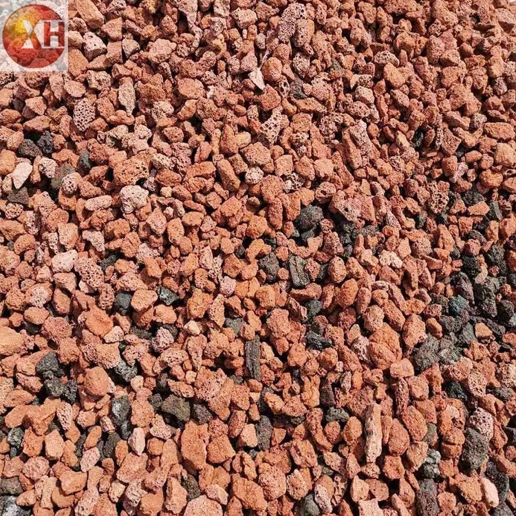 Factory Price Cheap Selling Red Lava Stone Volcanic Rock And Natural Red Volcanic Pumice Stones Filter Material