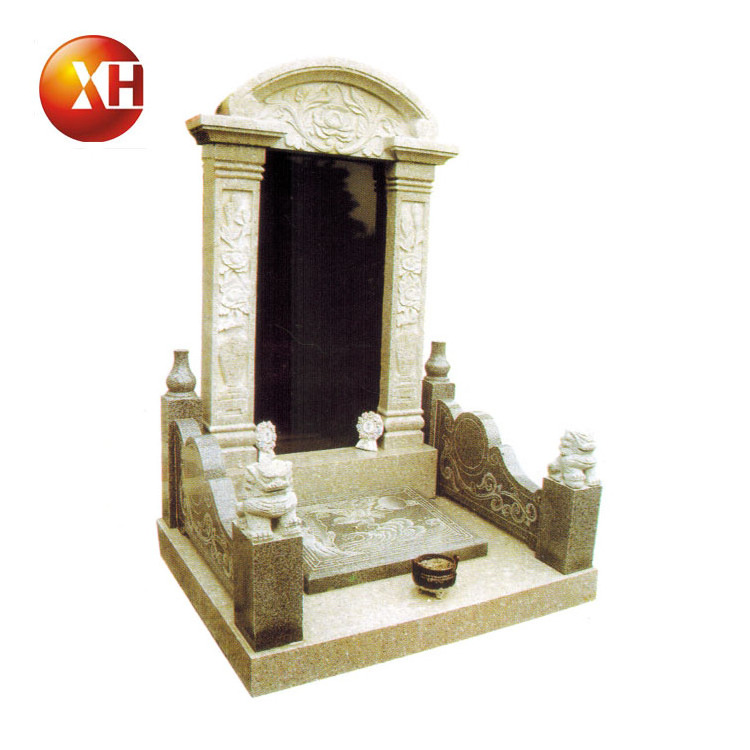 Western Style High Polished Granite And Marble Cemetery Art Tombstone Monuments And Headstone For Grave