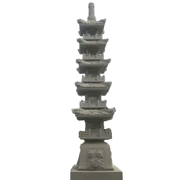 Outdoor Decoration Large Garden Pagoda Japanese Stone Lantern