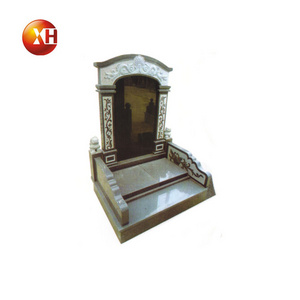 Western Style High Polished Granite And Marble Cemetery Art Tombstone Monuments And Headstone For Grave