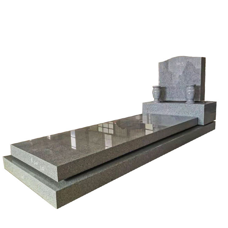 High Polished New Tombstone Modern Western Style Natural Marble Stone Monument Memorial Grave Stone And Black Headstones