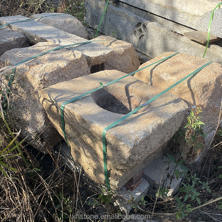 Outdoor Decorative Old Stone Bowl Carving Troughs And Sinks For Sale