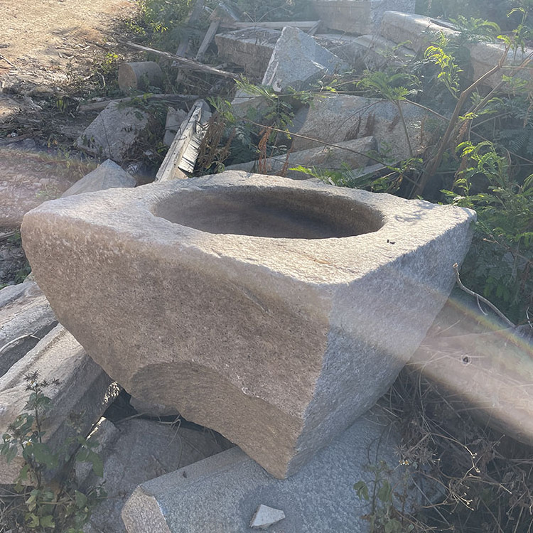 Outdoor Decorative Old Stone Bowls Carving Troughs And Sinks For Sale