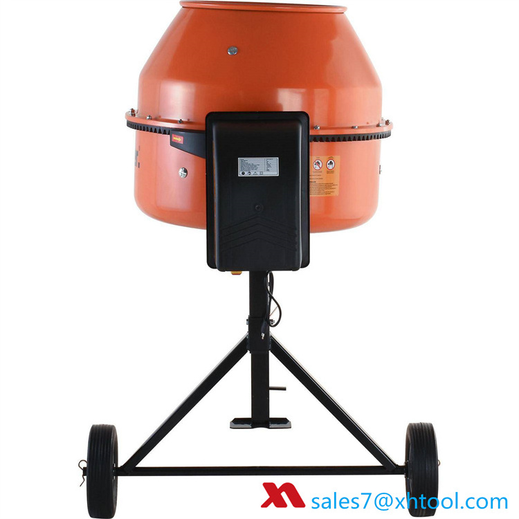 210l 250l machinery prices mobile portable small mini betonniere electric cement concrete mixers