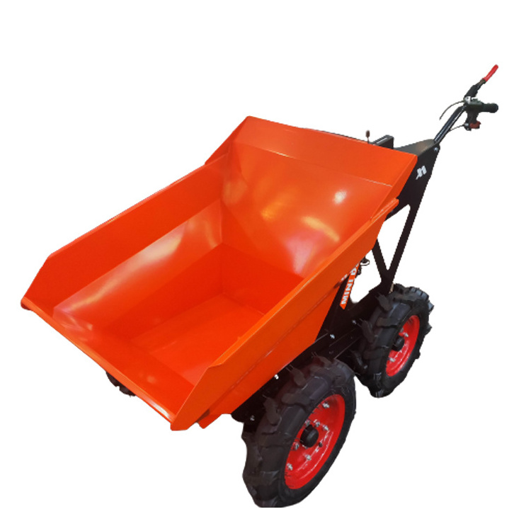 8 cu ft Load Wheelbarrow Petrol Power Barrow Mini Dumper Transport Powered Barrow Dumper