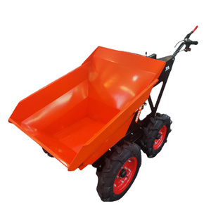 8 cu ft Load Wheelbarrow Petrol Power Barrow Mini Dumper Transport Powered Barrow Dumper