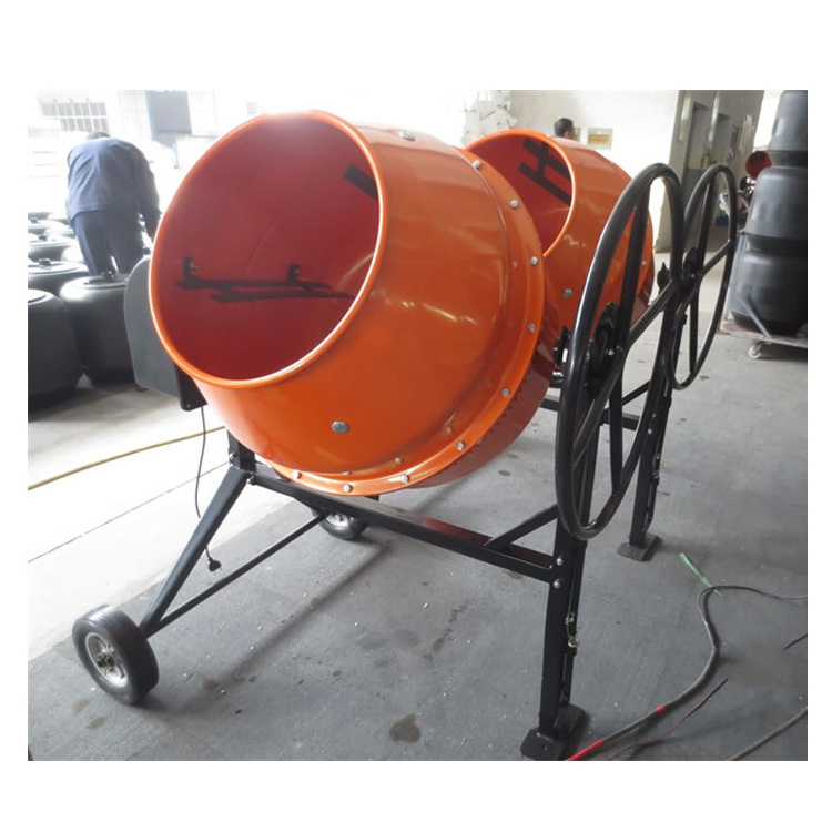 210l 250l machinery prices mobile portable small mini betonniere electric cement concrete mixers