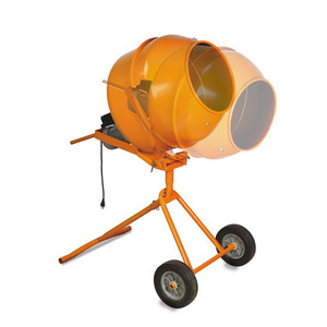 small 130l 160l drum portable cement machine price mobile electric concrete mini concrete mixer