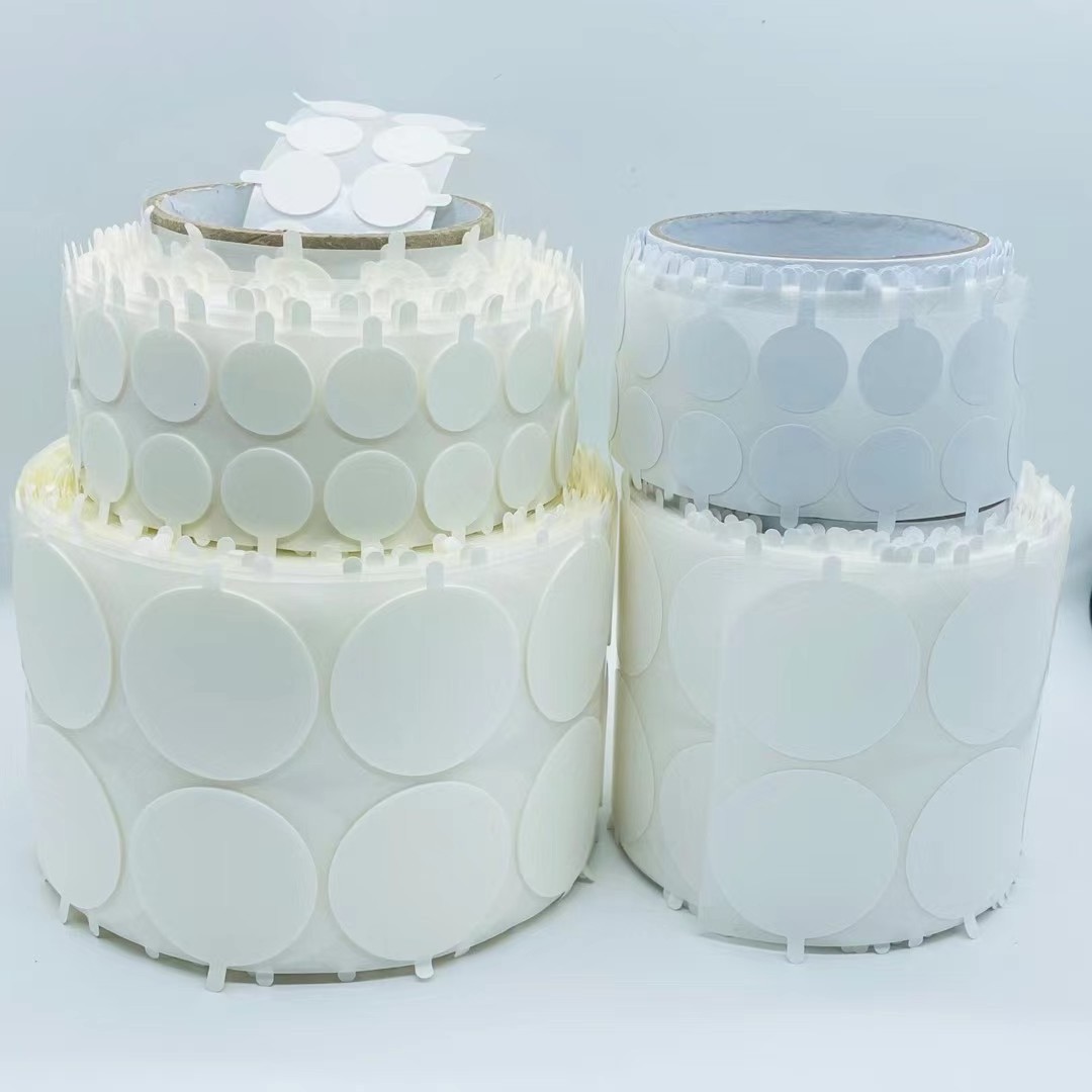 hot sale white double side foam wick stickers roll for candle making