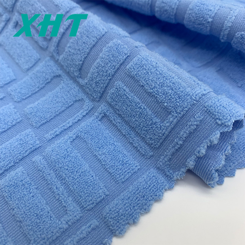 Specially made terylene spandex towelling fabric for swimwear fabric