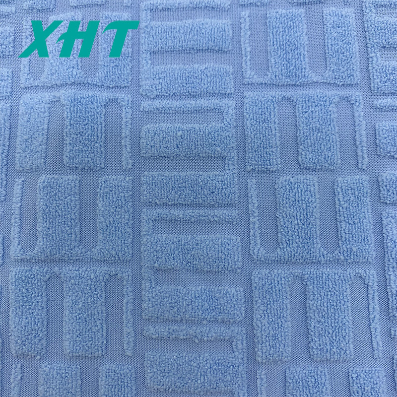 Specially made terylene spandex towelling fabric for swimwear fabric