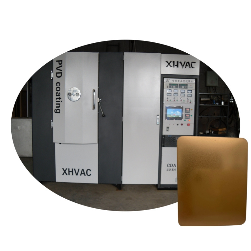 XHVAC Gold PVD Vacuum Metallization Coating Machine Price Gold Production Line Titanium Coating Machine