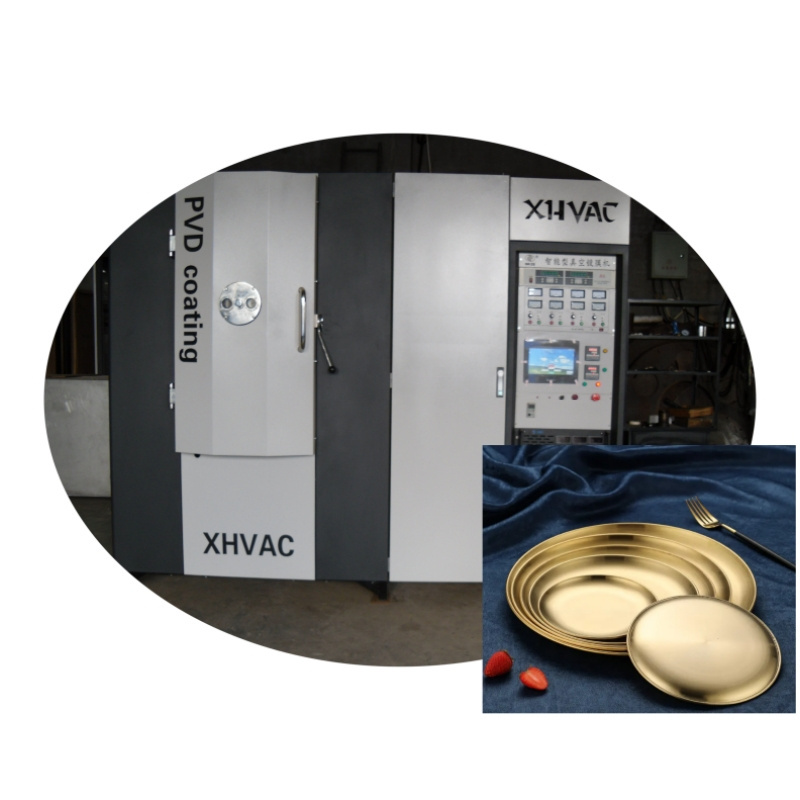 XHVAC Multi-function Decoration PVD Coating Machine New small stainless steel Titanium Plated DLC Vacuum Coating Machine