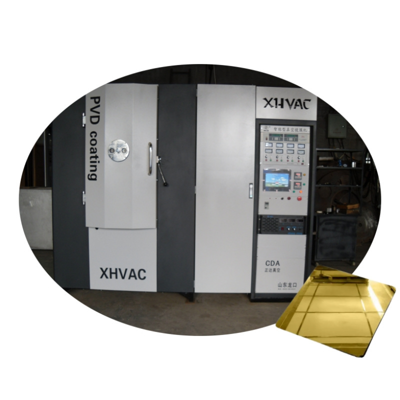 XHVAC Gold PVD Vacuum Metallization Coating Machine Price Gold Production Line Titanium Coating Machine