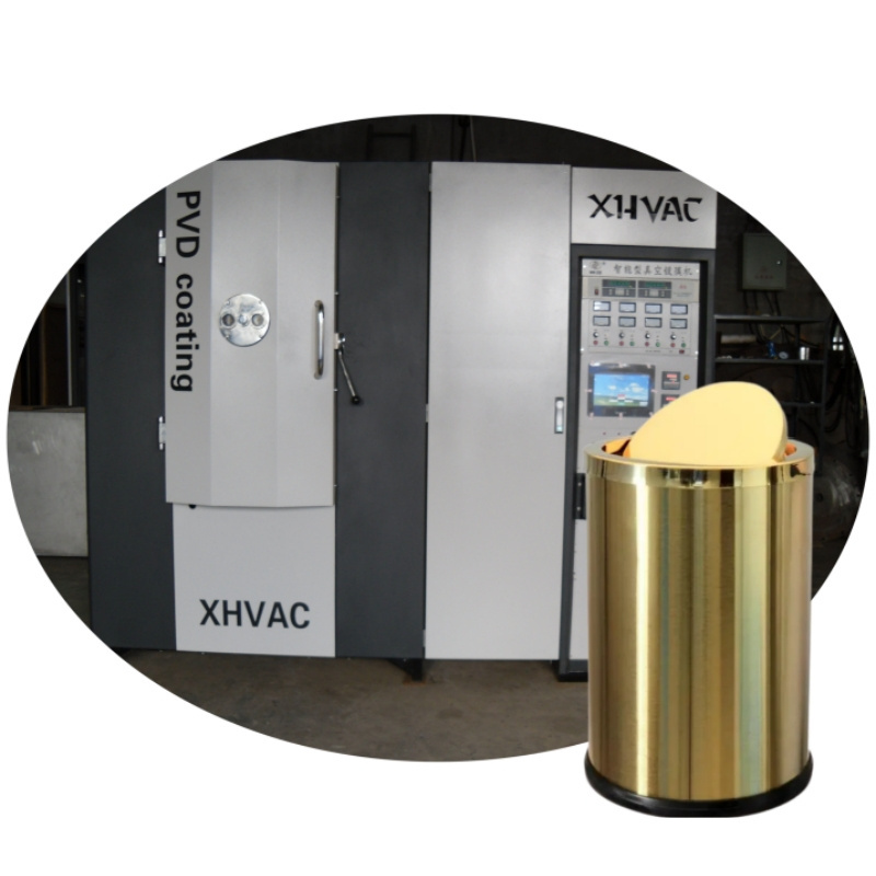 XHVAC Multi-function Decoration PVD Coating Machine New small stainless steel Titanium Plated DLC Vacuum Coating Machine