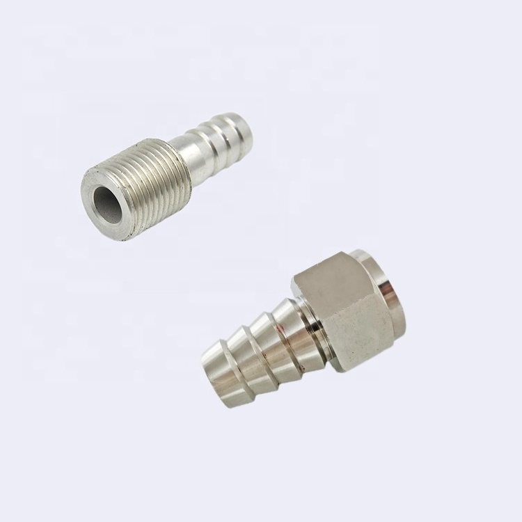 Best Seller Custom Stainless Steel Brass Plumbing Fittings Barbed Hose Fitting Barb Adapter