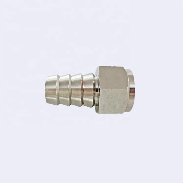 Best Seller Custom Stainless Steel Brass Plumbing Fittings Barbed Hose Fitting Barb Adapter