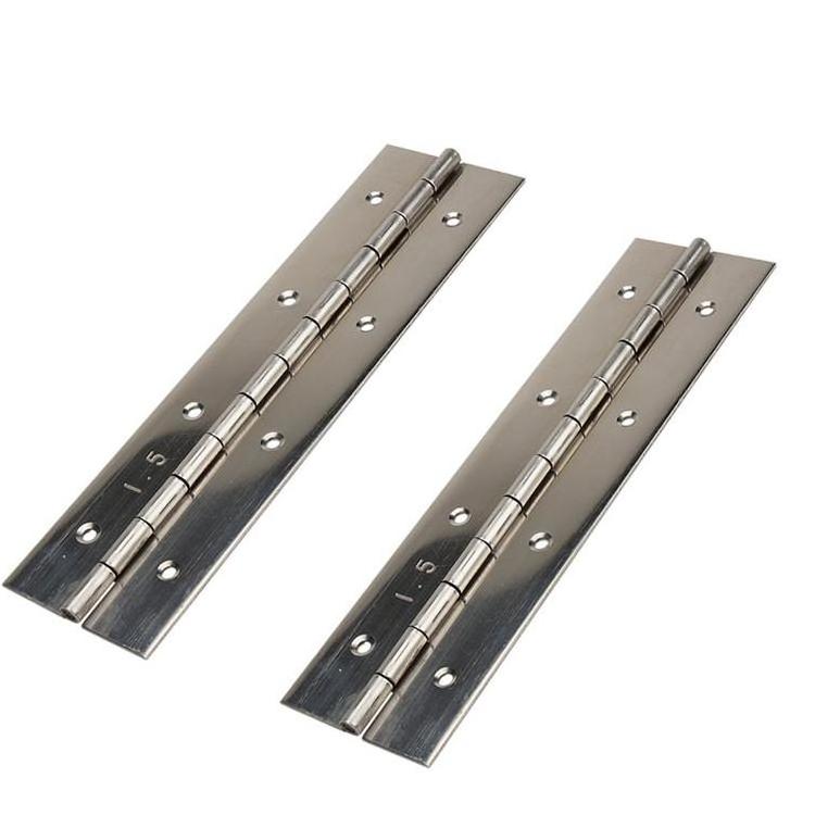 Continuous Hinges Factory Price OEM Service Stainless Steel/Brass/Aluminum Long Piano Hinge