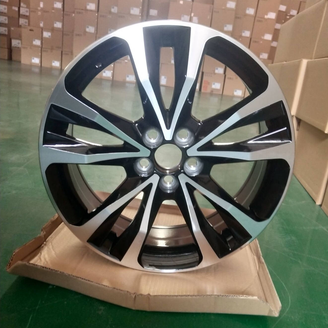 Hot sale 16 inch alloy wheels for sale car rims with PCD 5x100 in stock