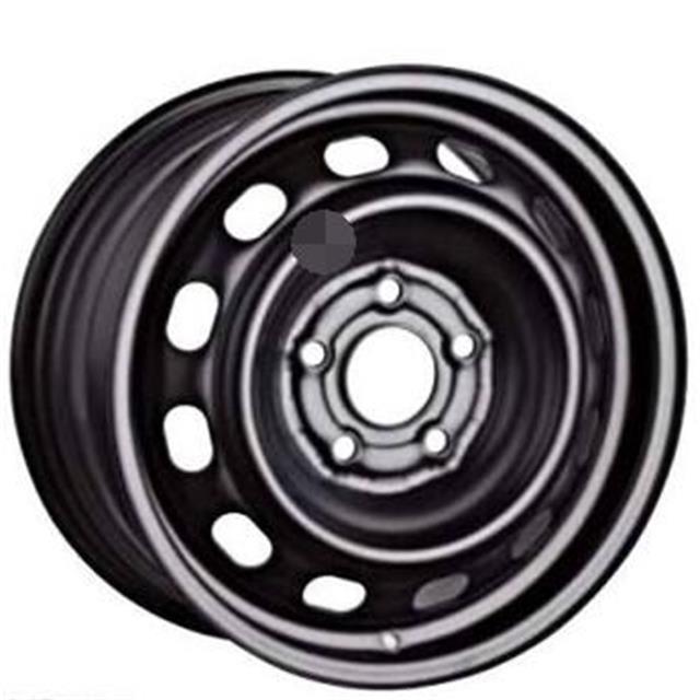 14x5.0 16x6.5 inch steel wheels with PCD 5x100 5x114.3 factory price hot selling auto parts for truck cars