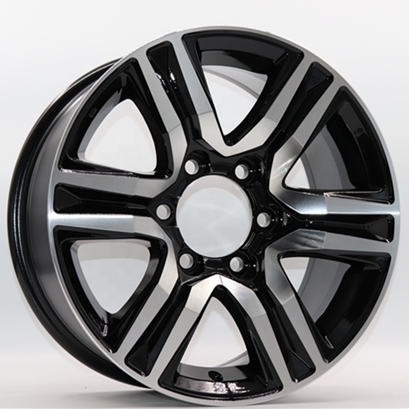 hot sale rim 6x1397 wheels 17 llanta ET 30 alloy wheel rim CB106.1 17x75 alloy rim fit for prado passenger car wheels