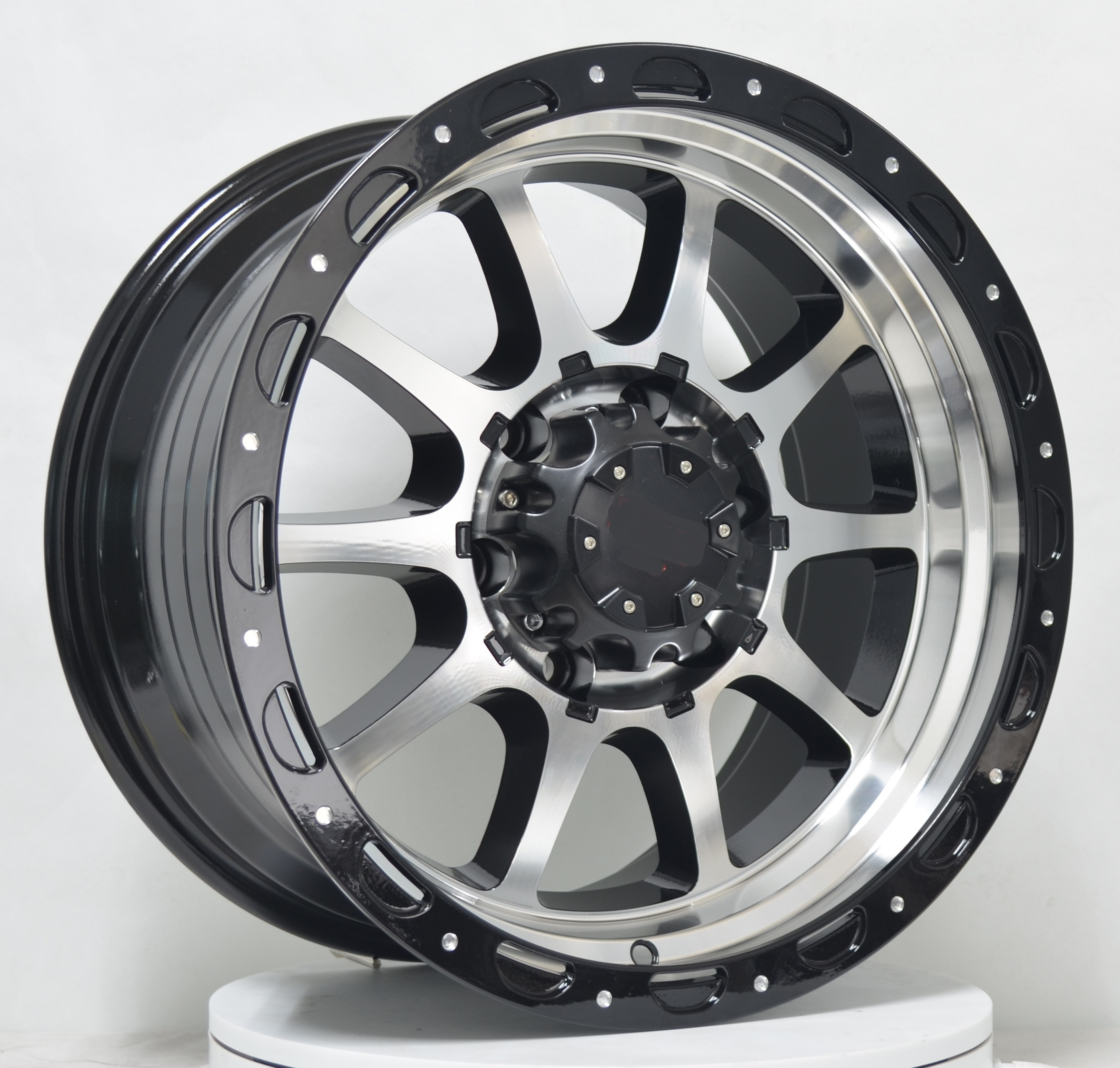 fit for offroad wheels deep dish 15 17 20 alloy wheel rims 15 inches with 4 hole 15x9 17x90j et15 6x1397 20x9 beadlock rims