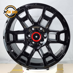 4x4 Offroad Rim New Car Rims Fit for TR 4 Runner Wheels Design with PCD 6x139.7 Size 17x8.0 Aluminum 20 Inch Black Rims 2 Years