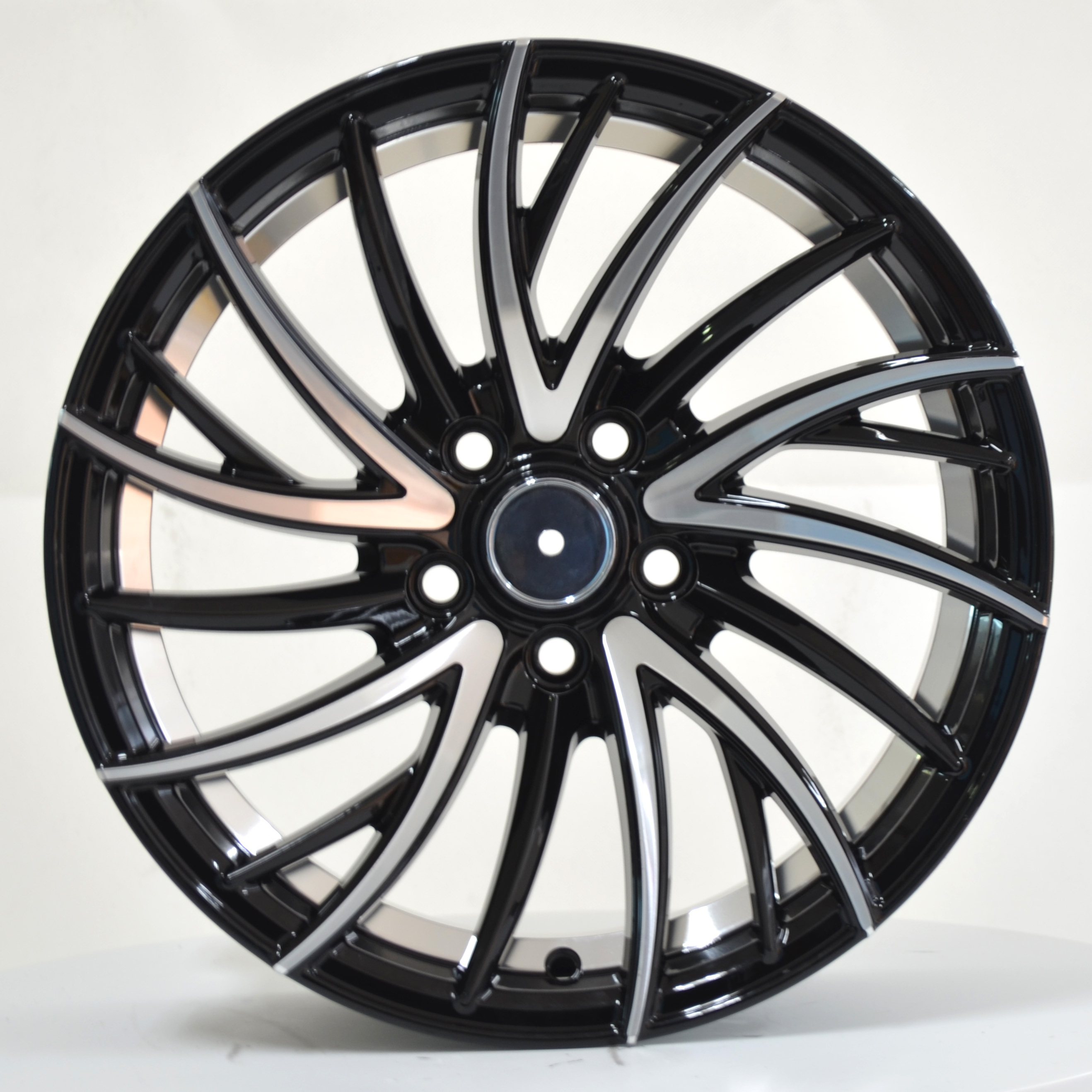 cerchi in lega Black machine face llantas 15x6.5 aro 15 5x100 4x100 wheels 15 fit for touring car & rv wheels