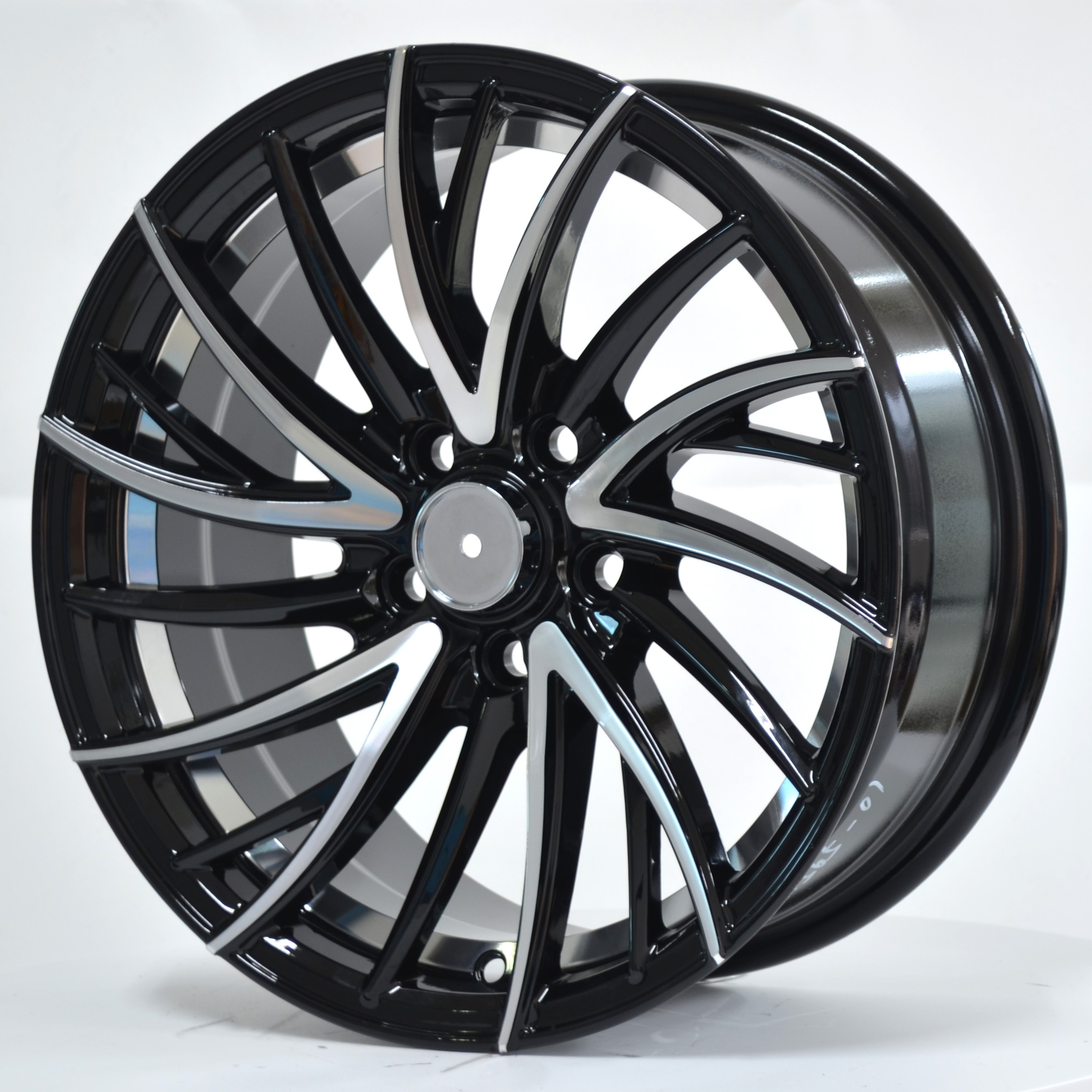 cerchi in lega Black machine face llantas 15x6.5 aro 15 5x100 4x100 wheels 15 fit for touring car & rv wheels