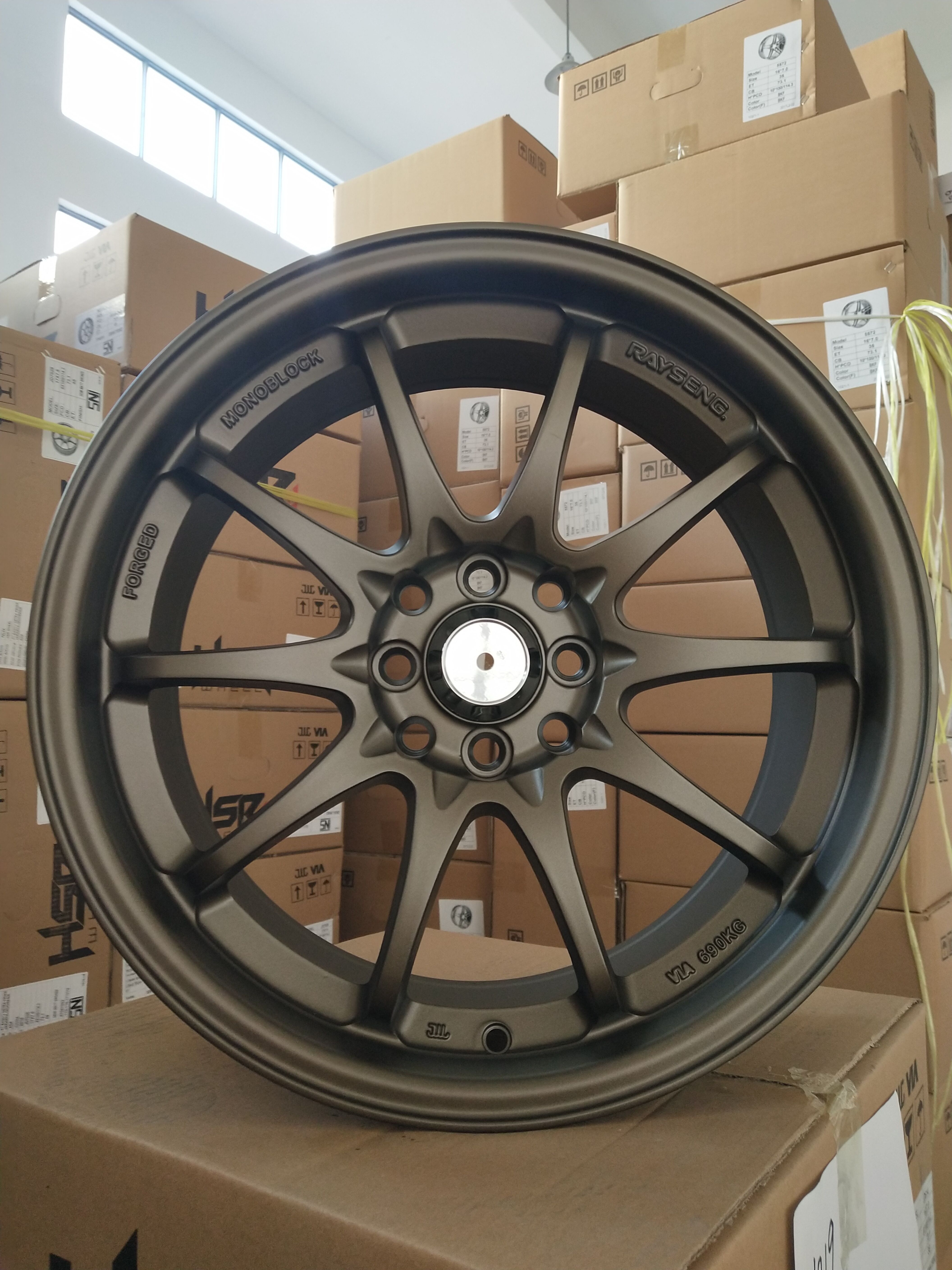 Alloy wheel popular design  ce28 rims 17/18 inch 4/5/8*100-114.3 ANY color directly from factory