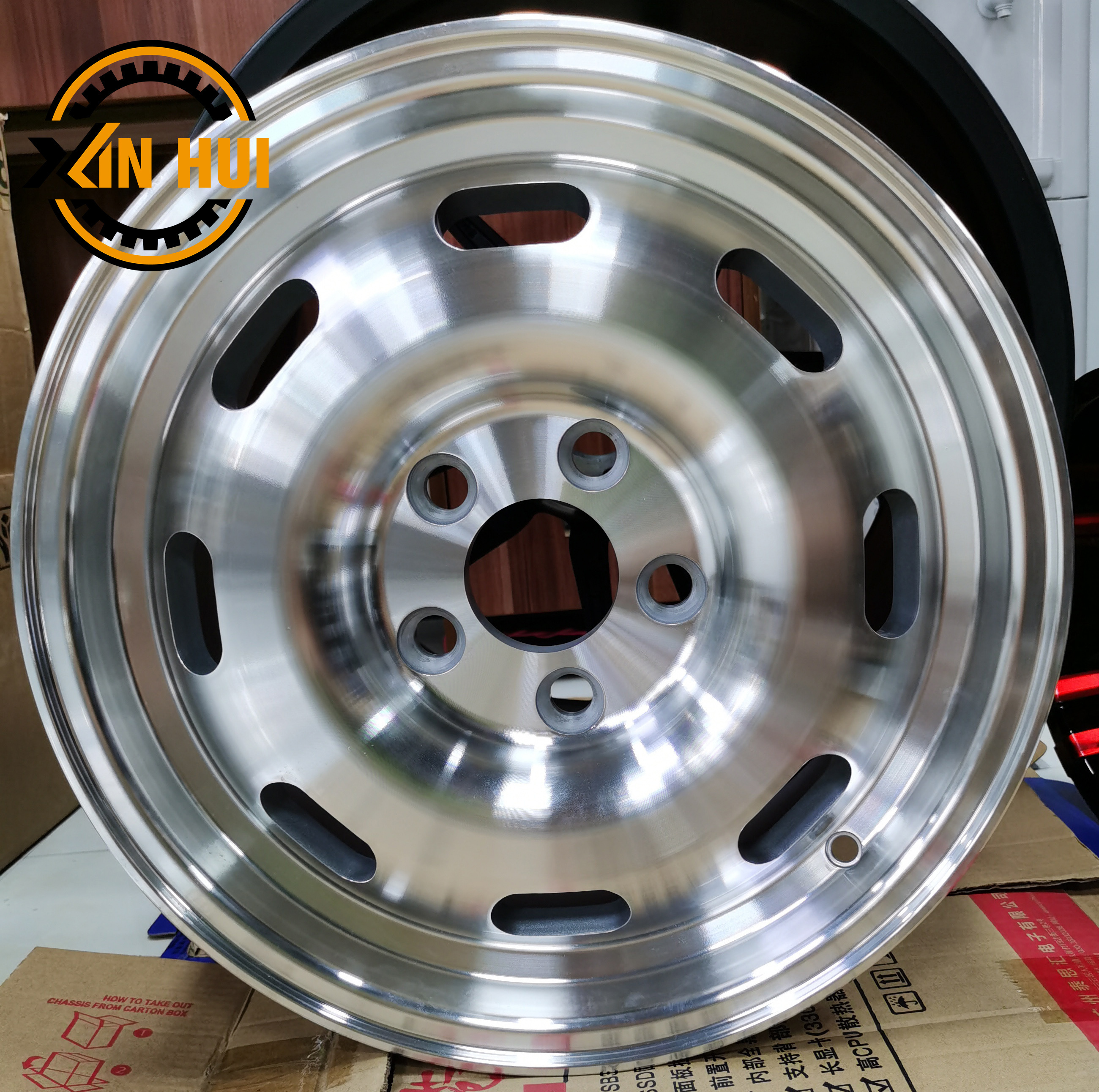 15x7.0 inch alloy wheels with PCD 5x112 rim fit for Germany new car rims auto parts with full CNC milling machine face