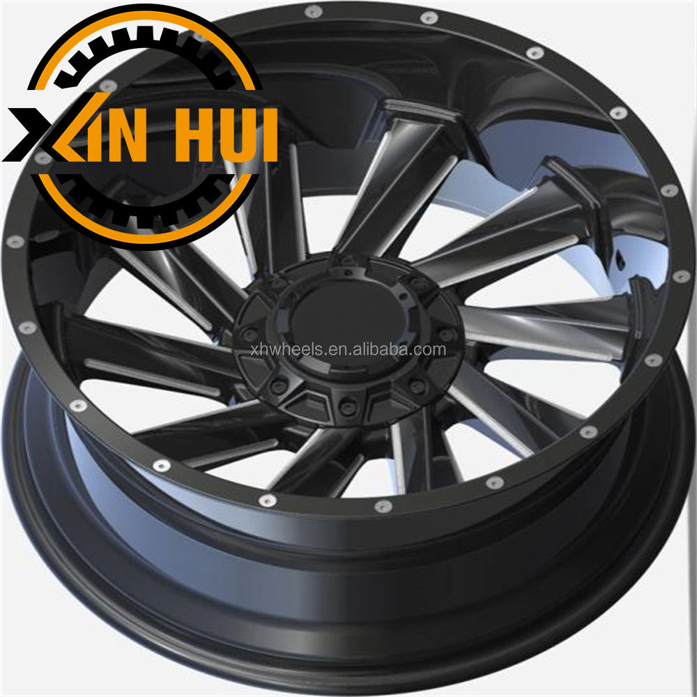 5 6 hole alloy wheel ET -44 rim 20 22 inch tyre