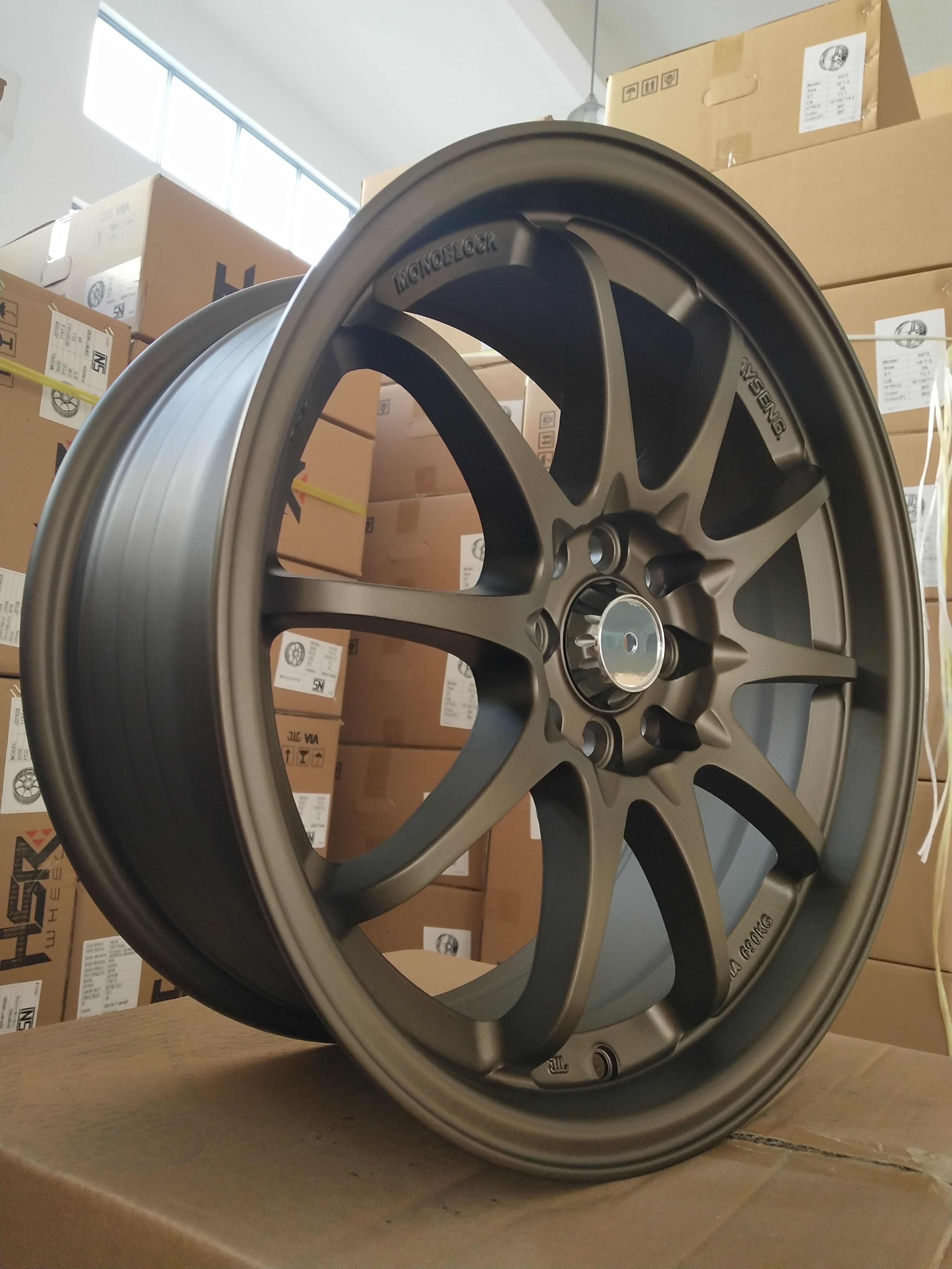 Alloy wheel popular design  ce28 rims 17/18 inch 4/5/8*100-114.3 ANY color directly from factory