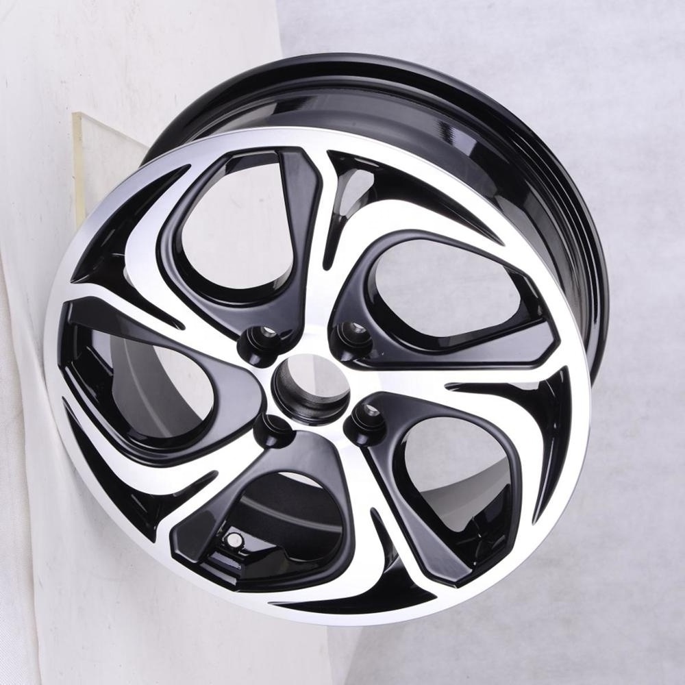 14 wheels Fashion five stars shape alloy rims for car 14/15 inch with PCD 4x100/114.3 alloy wheels for sale