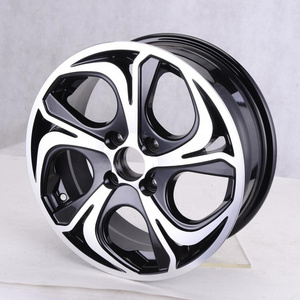 14 wheels Fashion five stars shape alloy rims for car 14/15 inch with PCD 4x100/114.3 alloy wheels for sale