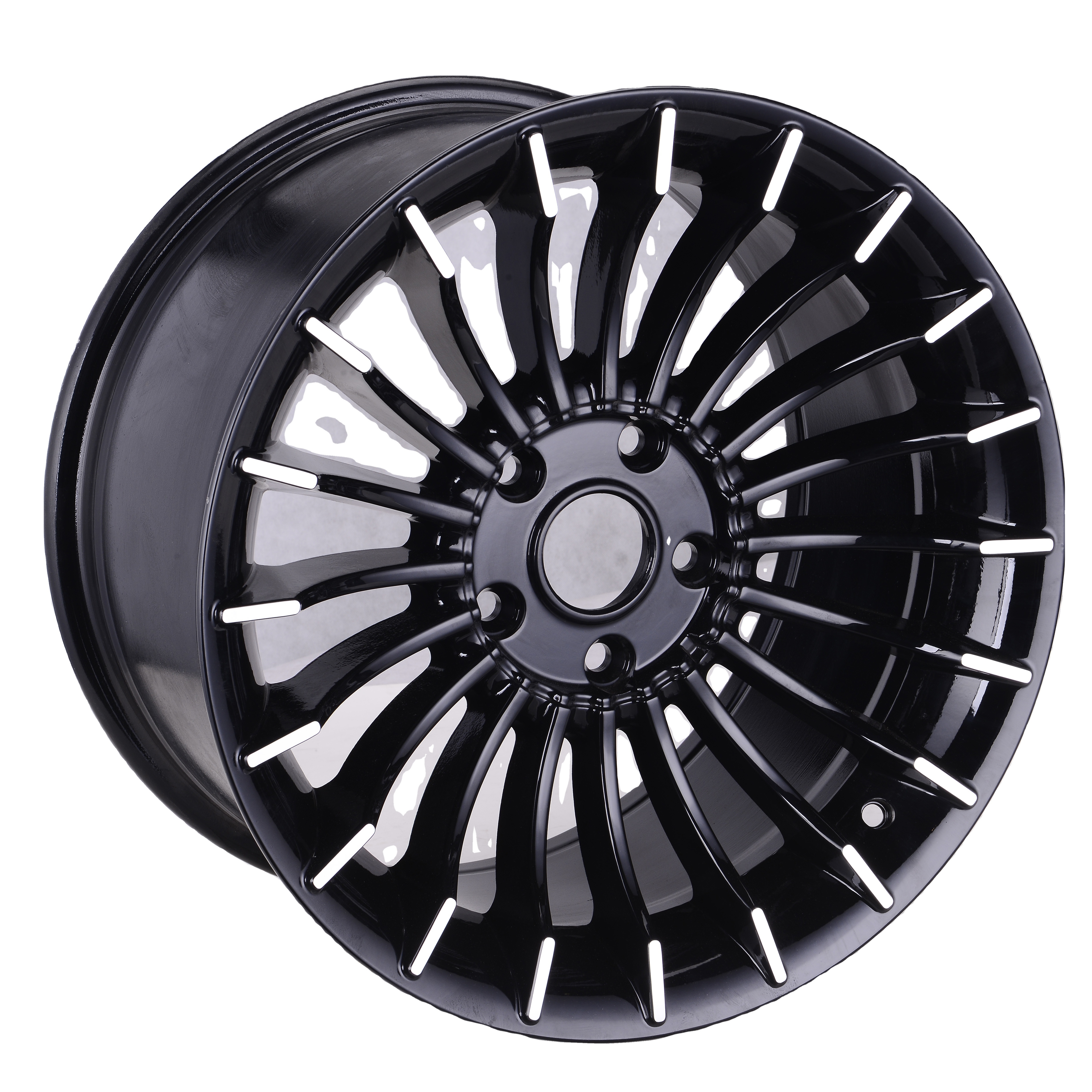 New designs Original Llantas 14 inch 15 inch 16 inch 17 inch car alloy wheel rims with caps fit for sport rim