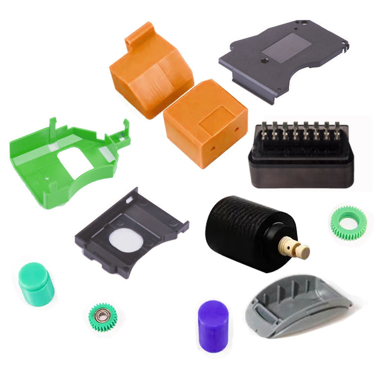 OEM professional custom PP PA66 ABS PS PC PET POM TPE TPU PMMA HDPE plastic parts plastic molding plastic part