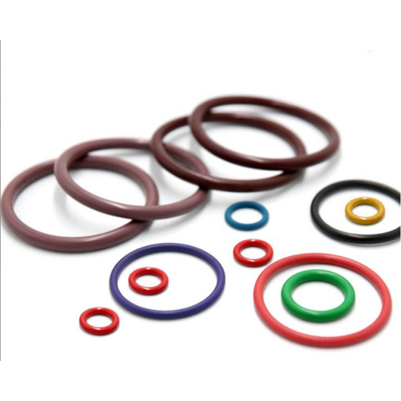 Temperature-resistant rubber o ring custom epdm nbr ffkm fkm silicone rubber products rubber ring gasket o ring seals