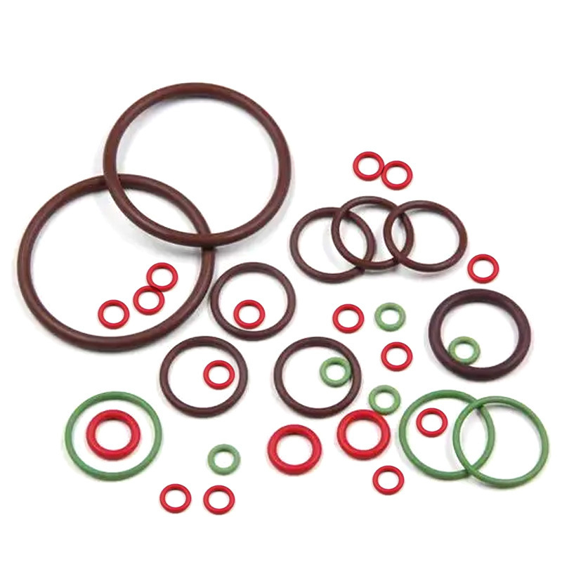 Temperature-resistant rubber o ring custom epdm nbr ffkm fkm silicone rubber products rubber ring gasket o ring seals