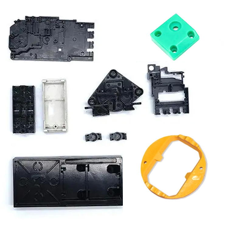 OEM professional custom PP PA66 ABS PS PC PET POM TPE TPU PMMA HDPE plastic parts plastic molding plastic part