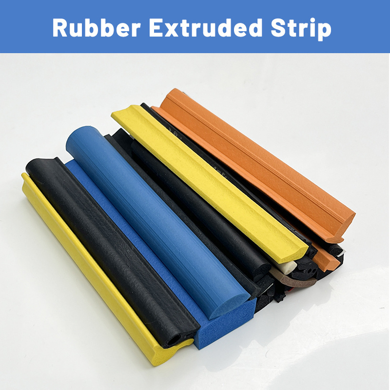 NBR EPDM FFKM PVC rubber products window seal strip car rubber seal extrusion waterproof extrusion strip glass shower door seal