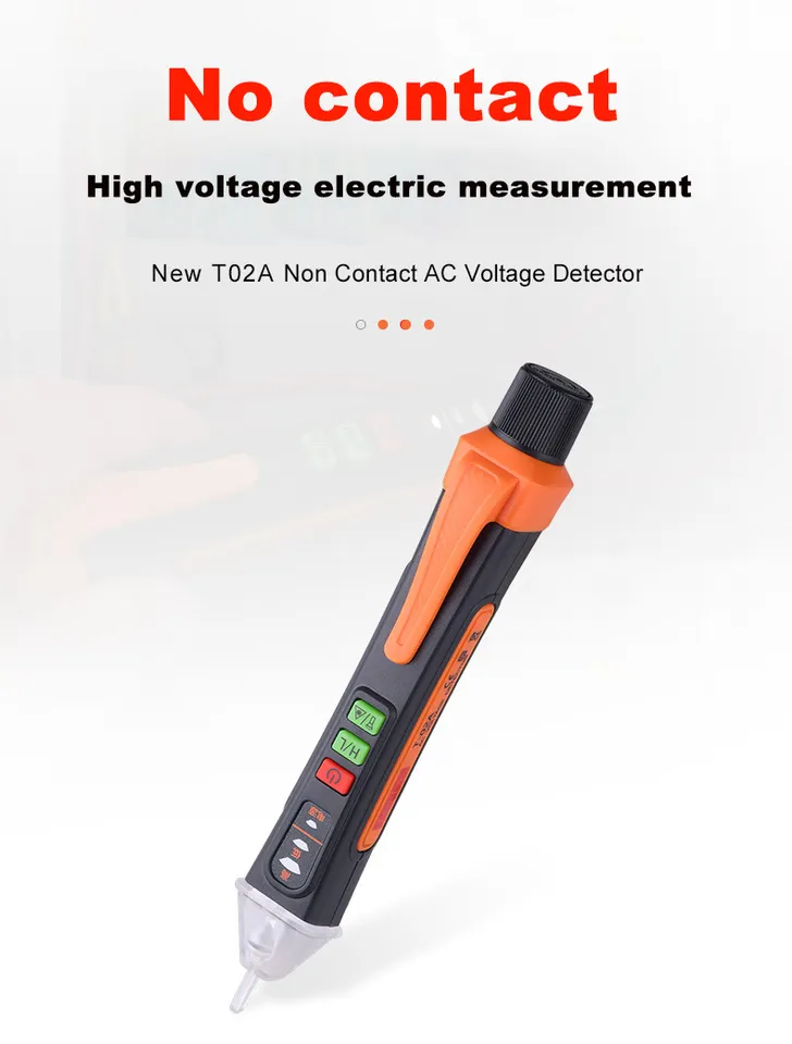 T02A Voltage Detector Pen Test Pencil Bleistift Testen Electric Voltage Tester Non-Contact Tester Electric