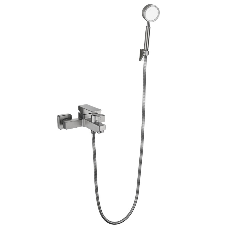 Modern Thermostatic Wall Mounted Bathtub Shower Mixer Set 304 Stainless Steel Bathroom Shower Faucet