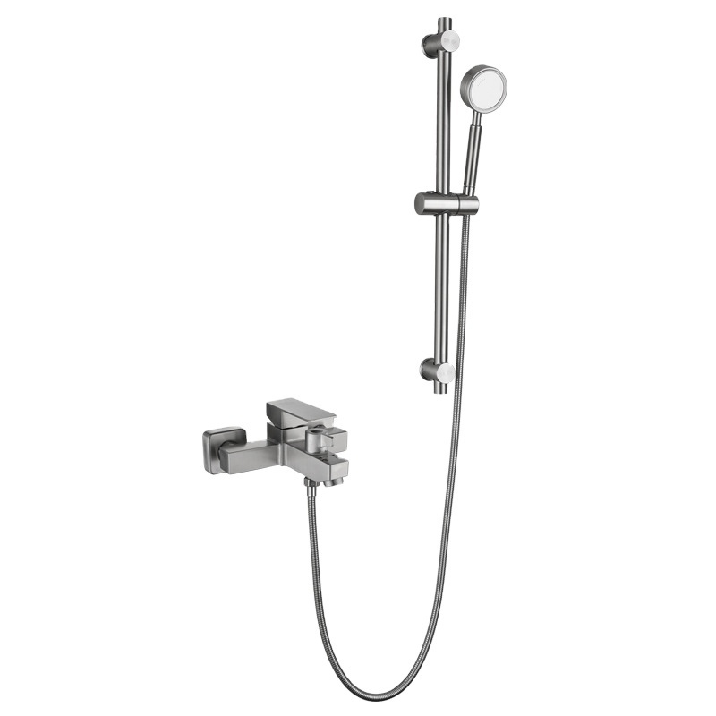 Modern Thermostatic Wall Mounted Bathtub Shower Mixer Set 304 Stainless Steel Bathroom Shower Faucet