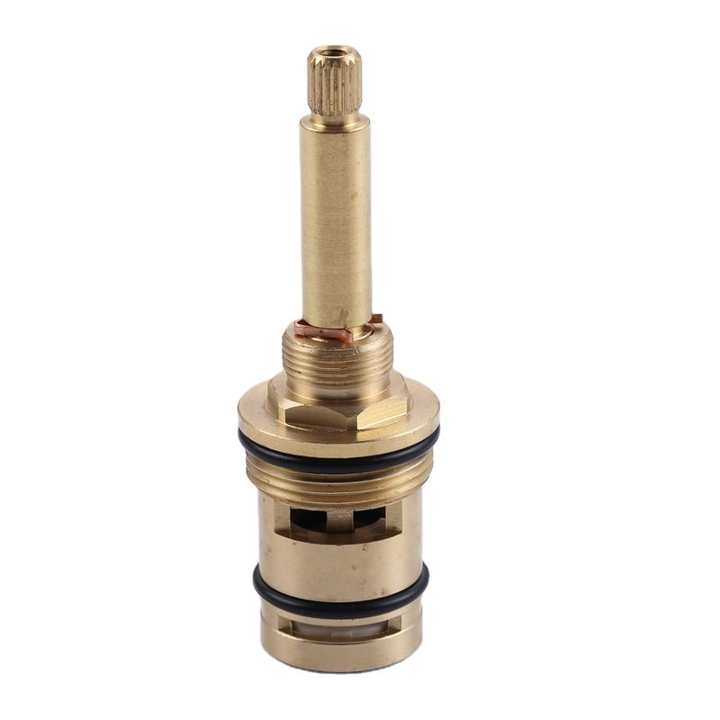 Copper Brass Cartridge Quick Opening Water Separation Ceramic Valve Core Sing Cold 90mm Water Faucet Cartridge