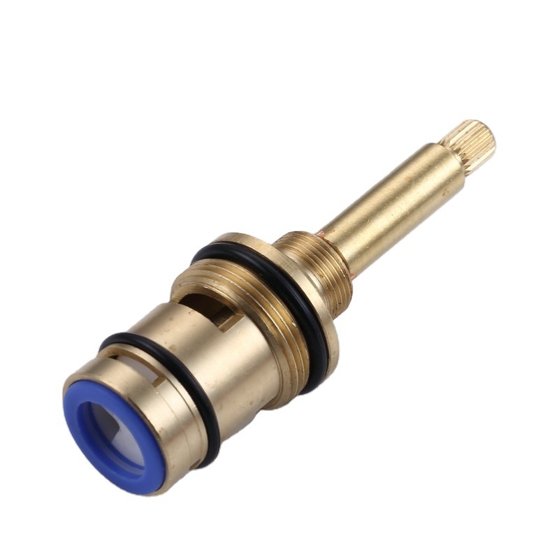 Copper Brass Cartridge Quick Opening Water Separation Ceramic Valve Core Sing Cold 90mm Water Faucet Cartridge