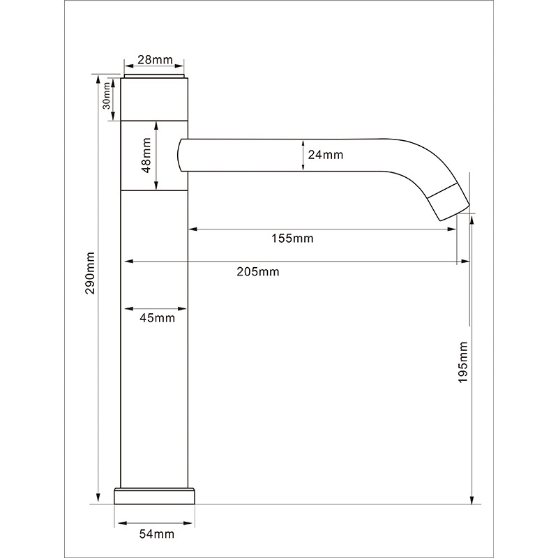 304 Stainless steel 35mm ceramic cartridge 360 Degree Rotain Basin Faucet For Bathroom